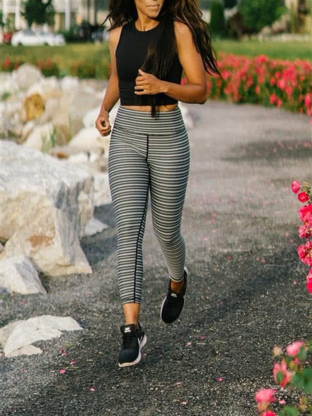 Zyia Black Aztec Adrenaline High Rise Tight / Legging